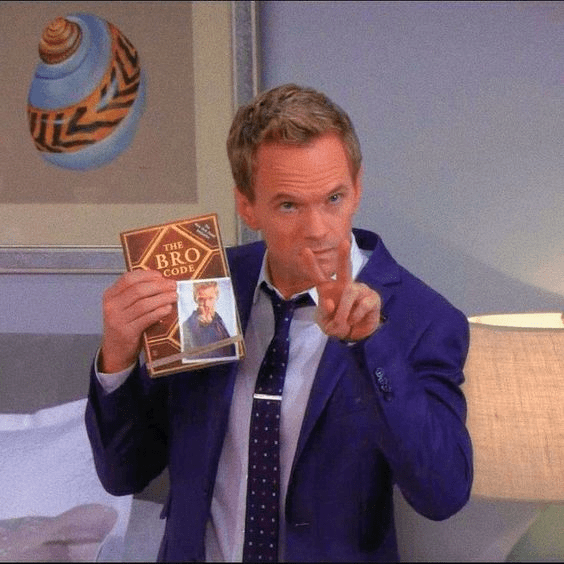 barney stinson brocode