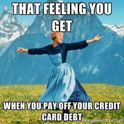The Sound of Music Credit Card Debt Meme
